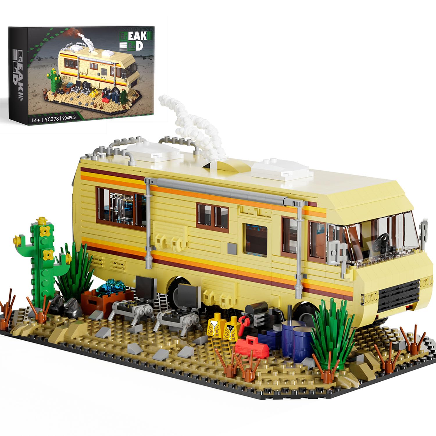 TOY PLAYER Breaking RV Adventure interior detail enhances display appeal and collectible value.
