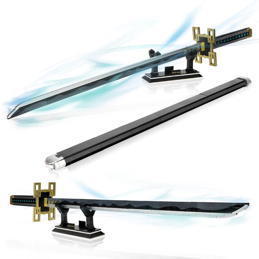 TOY PLAYER Demon Swords Muichirou blade close up for authentic cosplay display