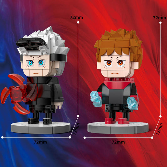 TOY PLAYER Jujutsu Kaisen Gojo-Itadori set, rotatable arm for dynamic posing.