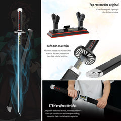 TOY PLAYER Kamado Tanjirou sword building set lego-compatible design enables familiar building experiences.
