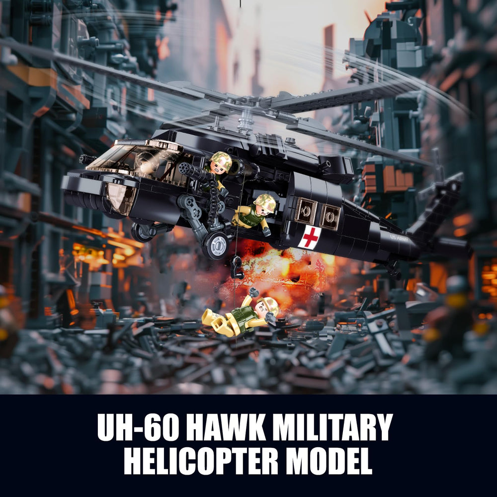 TOY PLAYER UH-60 cockpit detail boosts realism in military dioramas