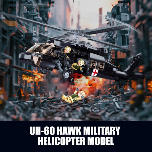 TOY PLAYER UH-60 cockpit detail boosts realism in military dioramas