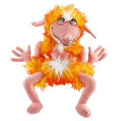 Toy Vault Labyrinth Firey plush figure, cozy display for fans.