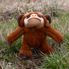 Ludo plush from Toy Vault, 8.5 inches tall, ideal desk companion.