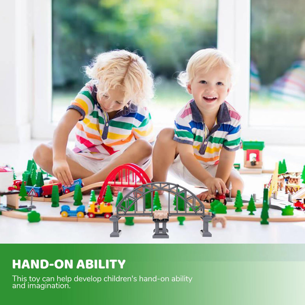 TOYANDONA-compatible-wooden-train-system fits major brands for flexible layouts
