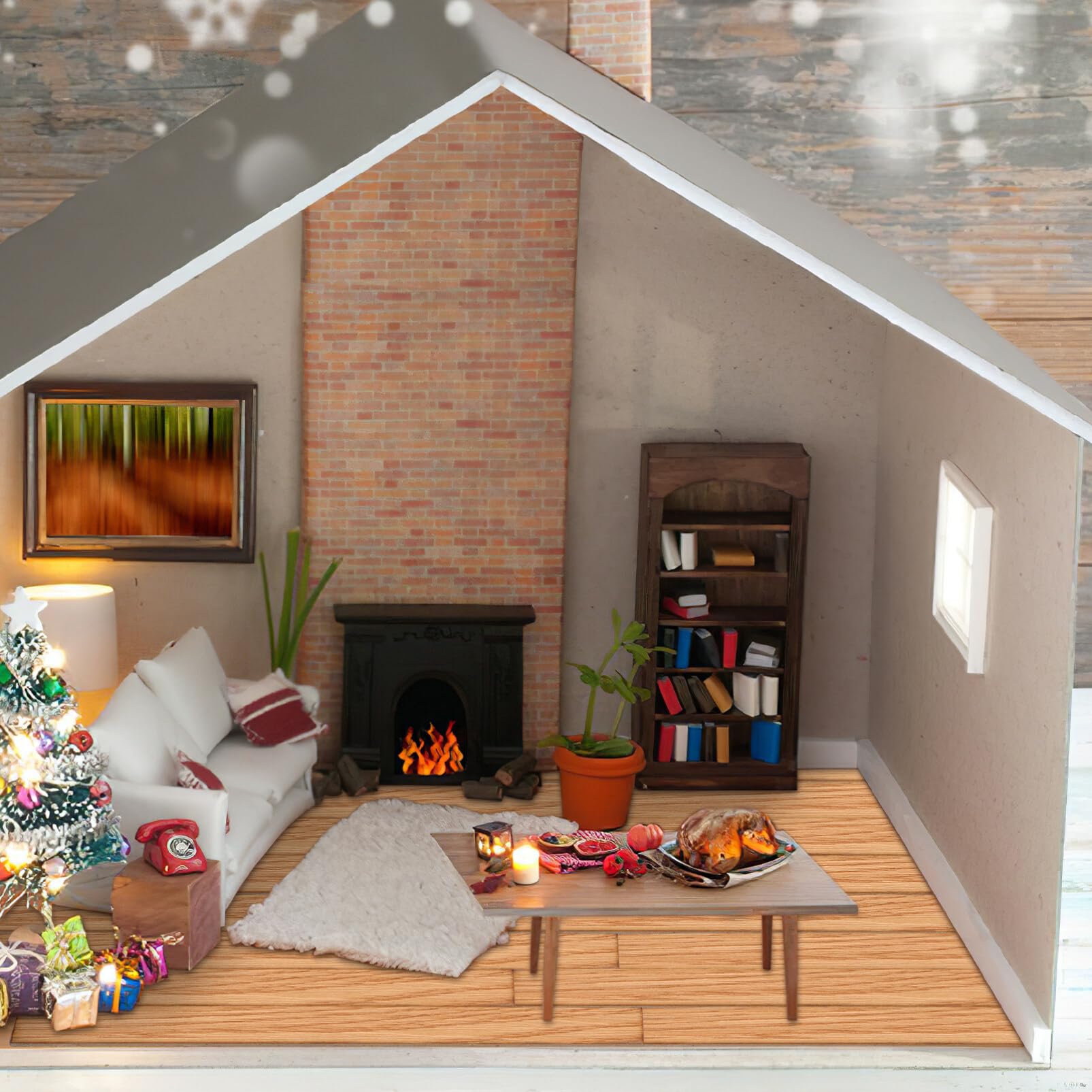 TOYANDONA flooring features smooth edges for clean details.