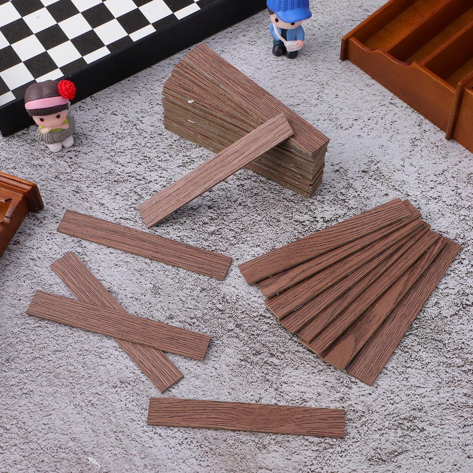 TOYANDONA self-adhesive floor planks ideal for versatile mini layouts