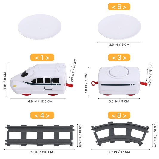 TOYANDONA Sushi Train carriage-1 with colorful trays, sparks imaginative sushi making play.