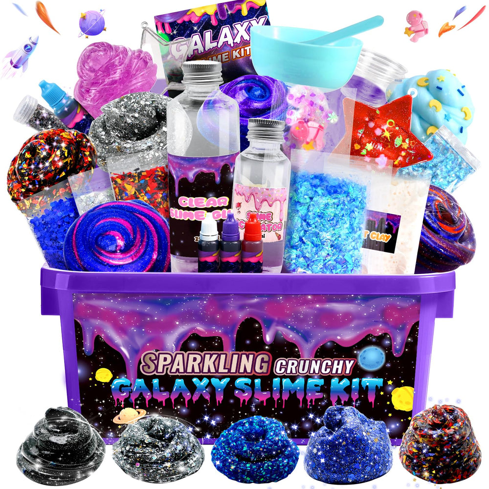 Toybreeze Mini Galaxy Slime Kit is gift-ready for kids ages 6–12