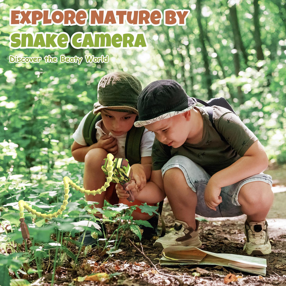 Toycost snakescope flexible tube reaches tight spots like rocks