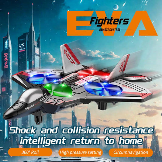 ToyFinity 2.4GHz remote control with reliable range up to 50 meters.