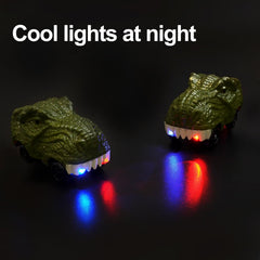 ToyFuntasy two-pack dino cars ideal as a birthday gift for kids