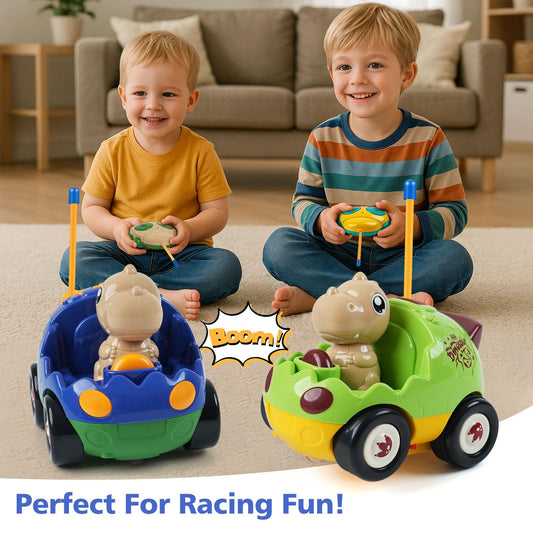 ToyFuntasy RC dinosaur controllers for easy, responsive steering