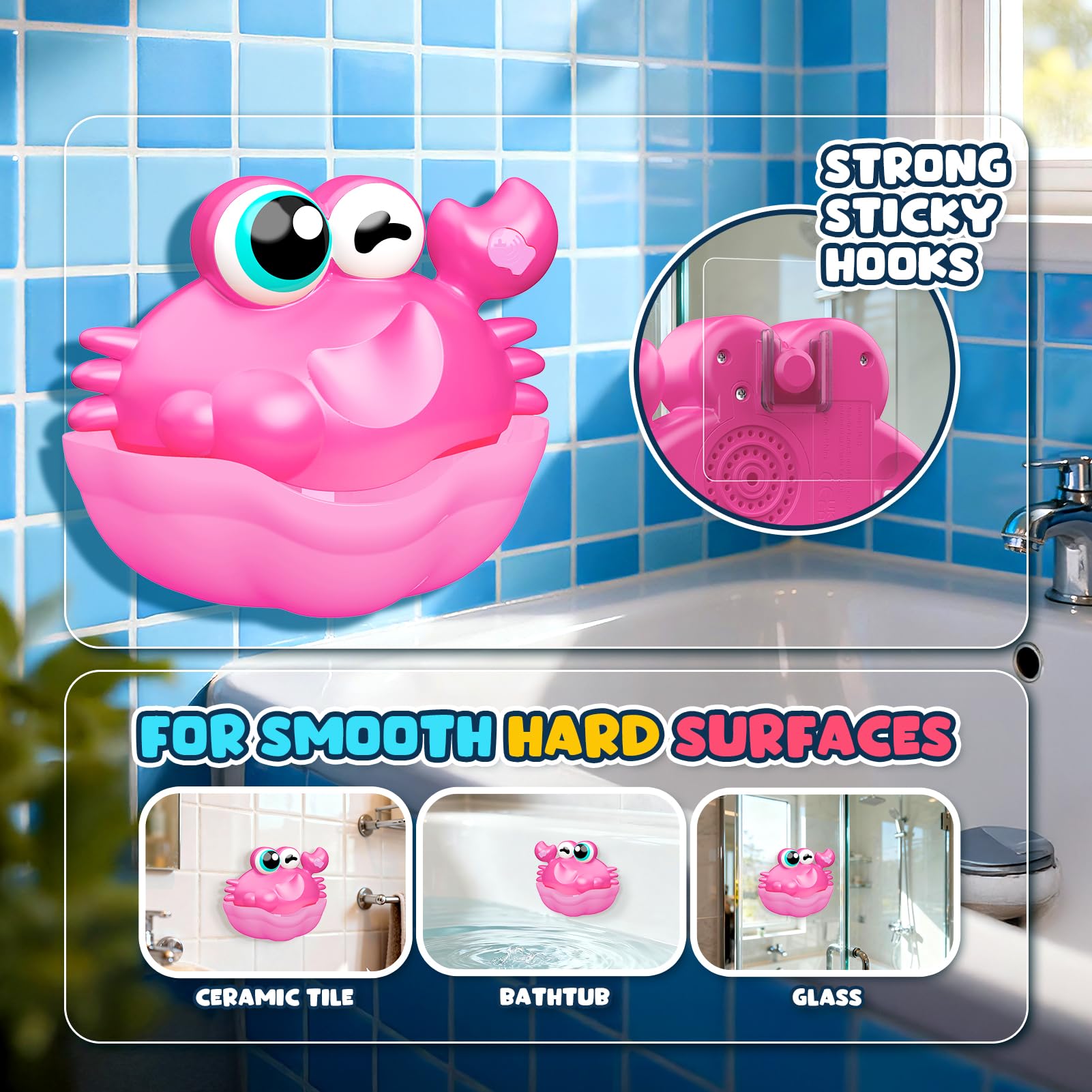 Toyjolka bath toy resting on porcelain surface ready for play