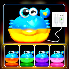 Toyjolka colorful LED bubbles enhance sensory bath time.