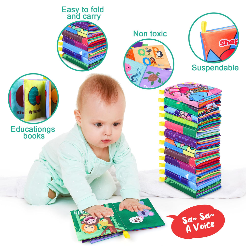 Toyk Baby Bath Book is waterproof with durable pages for bath or shower play.