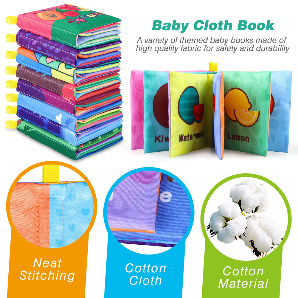 Toyk bath book fruit theme engages senses during bath