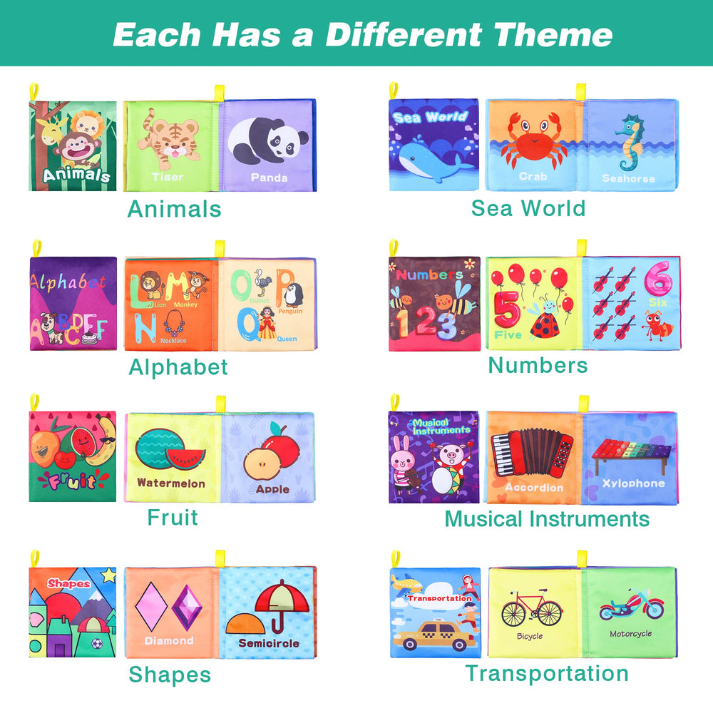 Toyk bath book transportation theme colors for exploration