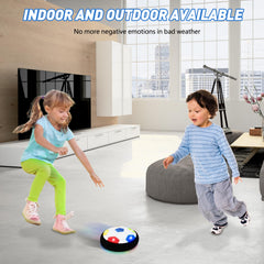 Toyk hover soccer ball requires 4xAA batteries (not included)