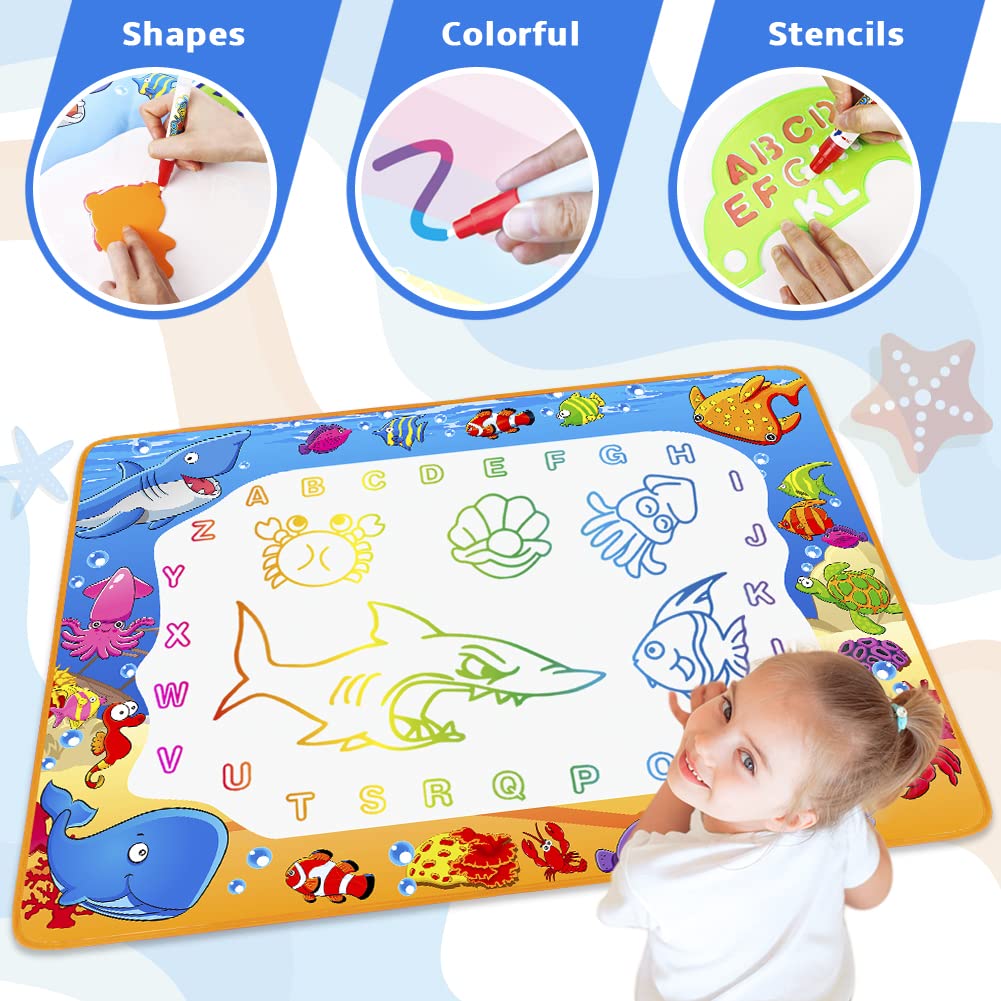 Toyk Water Doodle Mat gift packaging makes a thoughtful kids' gift