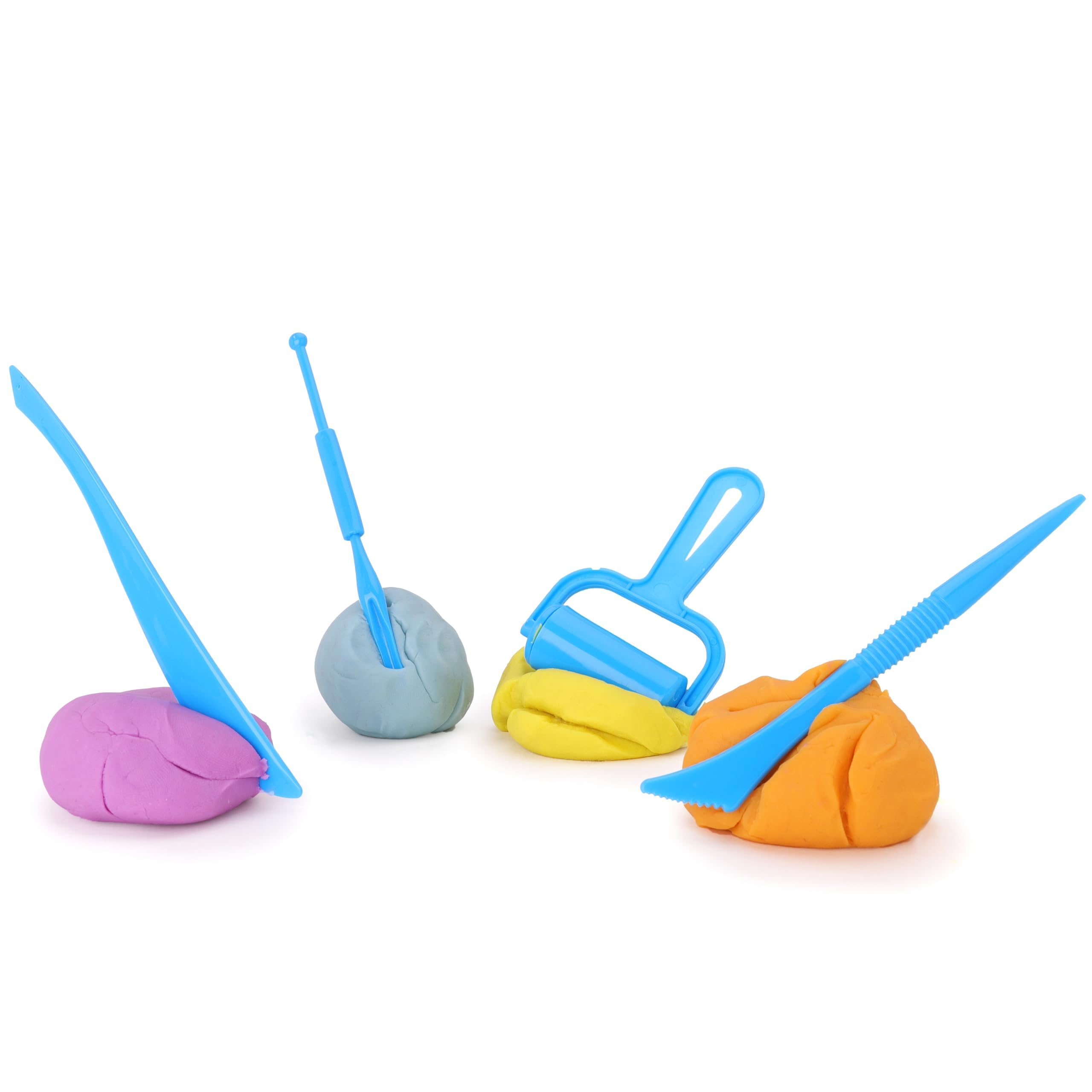 Toyland Bluey Dough Bucket cutters and roller enabling precise shapes