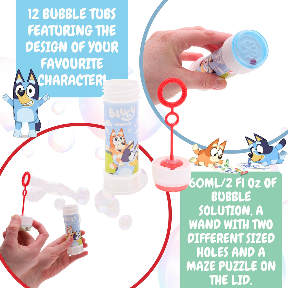 Toyland bubble solution 2oz per tub for long-lasting sessions