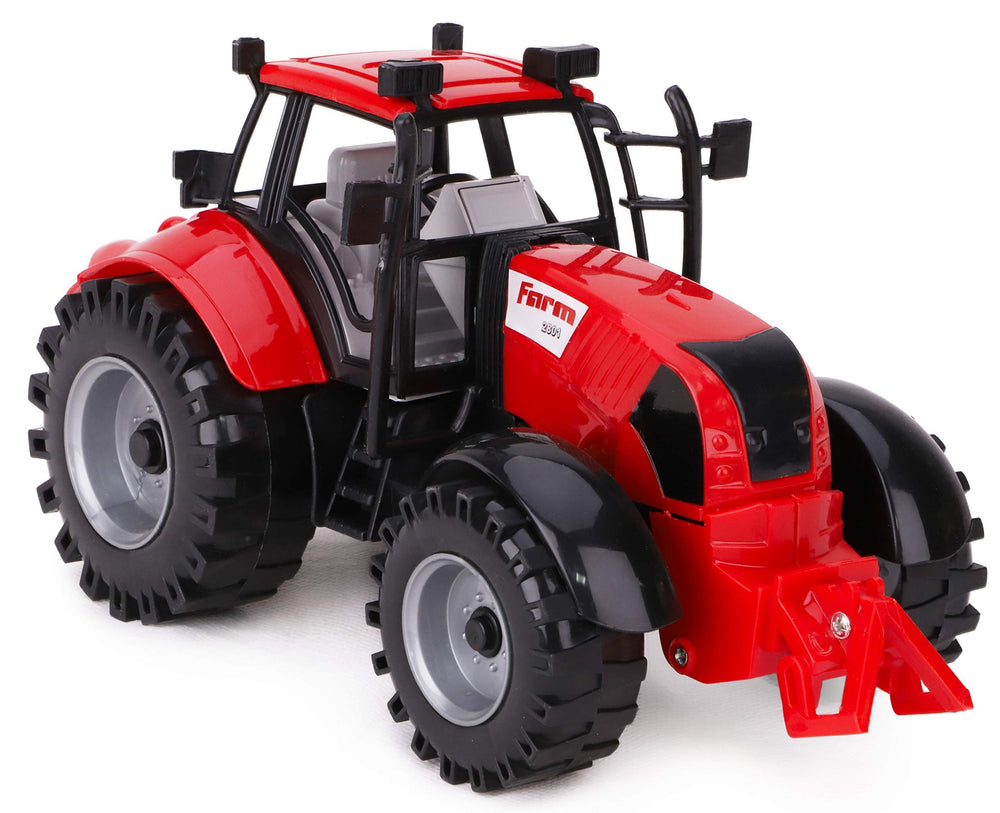 Toyland blue friction-powered tractor ideal for small playtime adventures