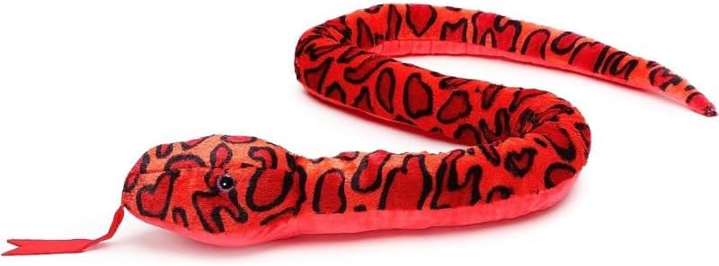 Toyland plush snake room decoration adds whimsical charm.