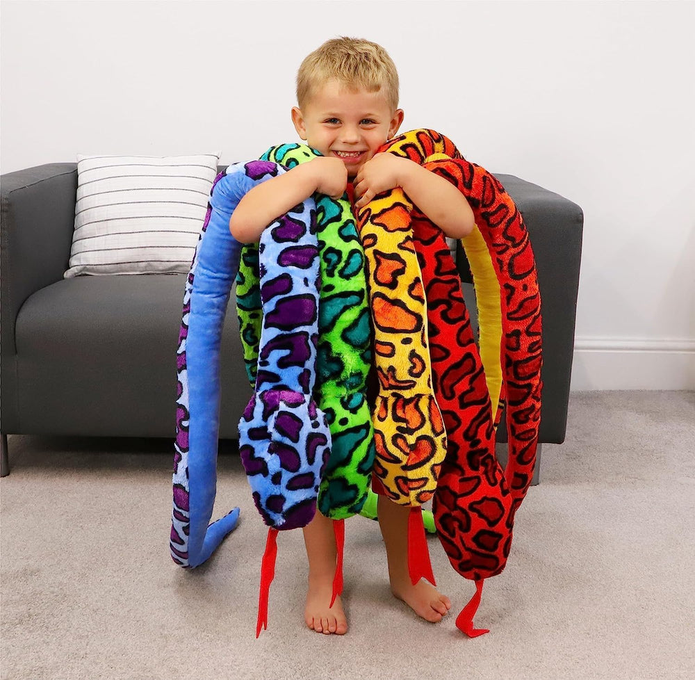 Toyland giant snake birth-safe materials suitable from birth.