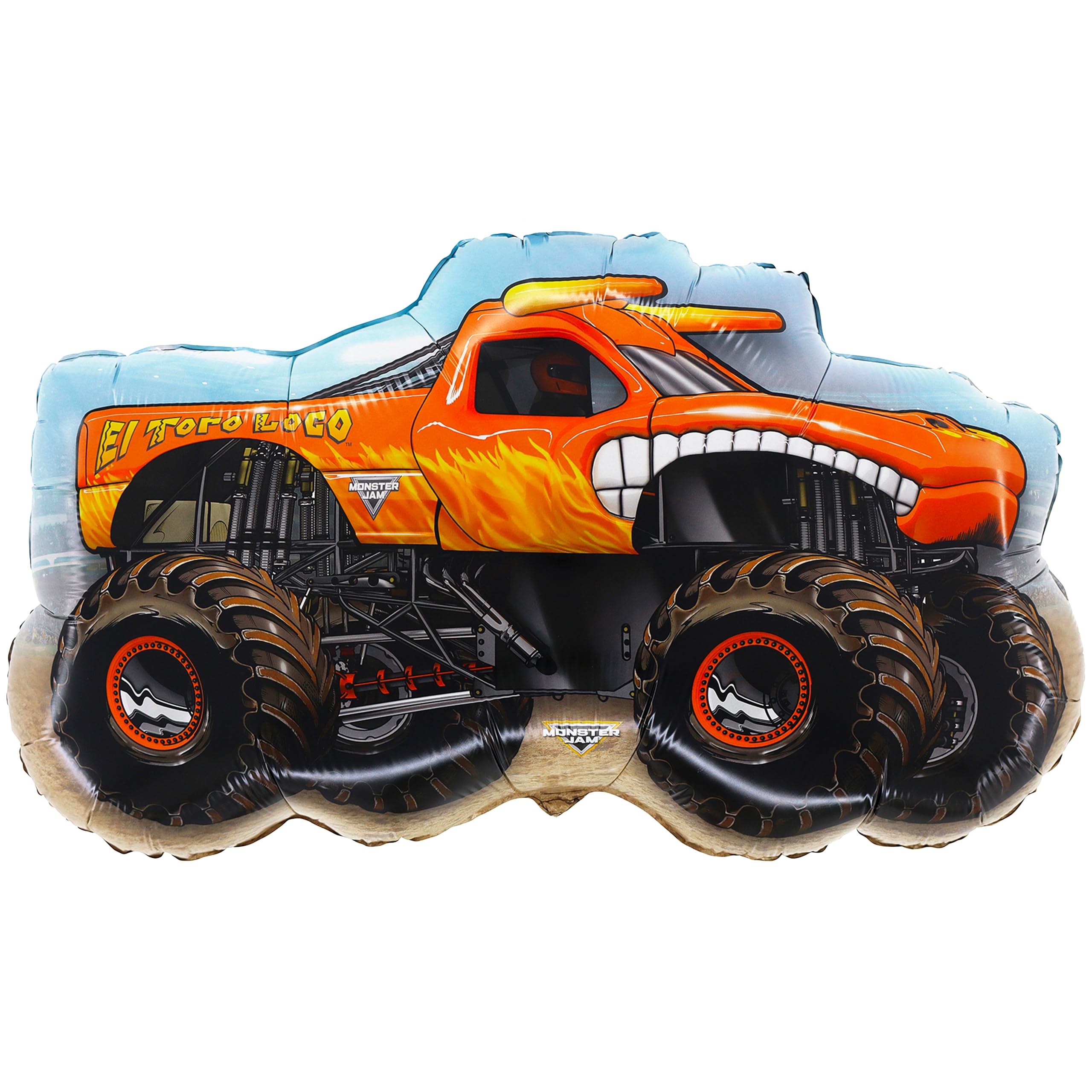 Toyland Monster Jam pack balloon enhances festive décor and fun