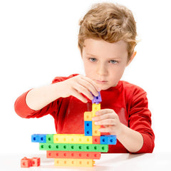 TOYLI kid-friendly-size cubes: easy for small fingers to grip.