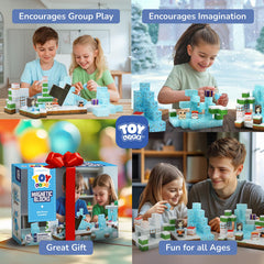 TOY Life magnetic blocks doors windows - expands customization options