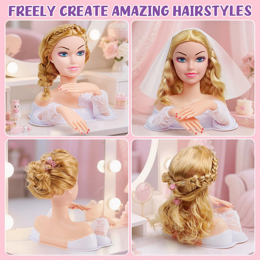 Toylink bridal veil for wedding themed pretend play and imaginative outfits.