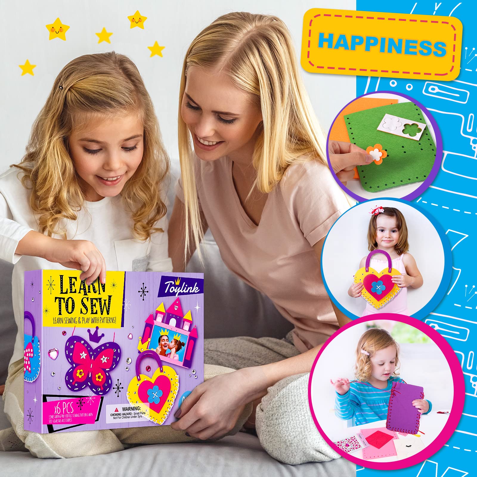 Toylink sewing kit: desk pen holder project for neat, personalized organization