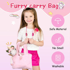 Toylink unicorn doll wings for magical pretend flight.