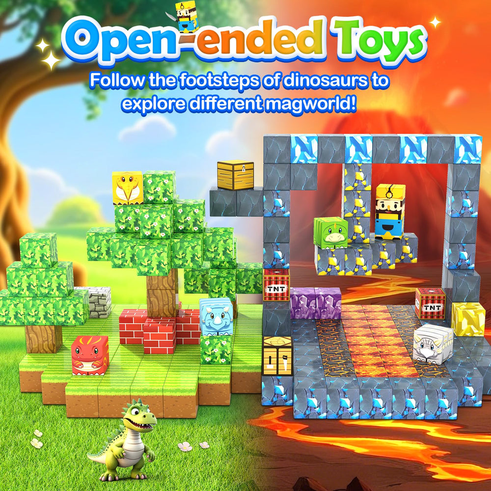 Toylogy magnetic tiles compatibility with other brands expands creative options