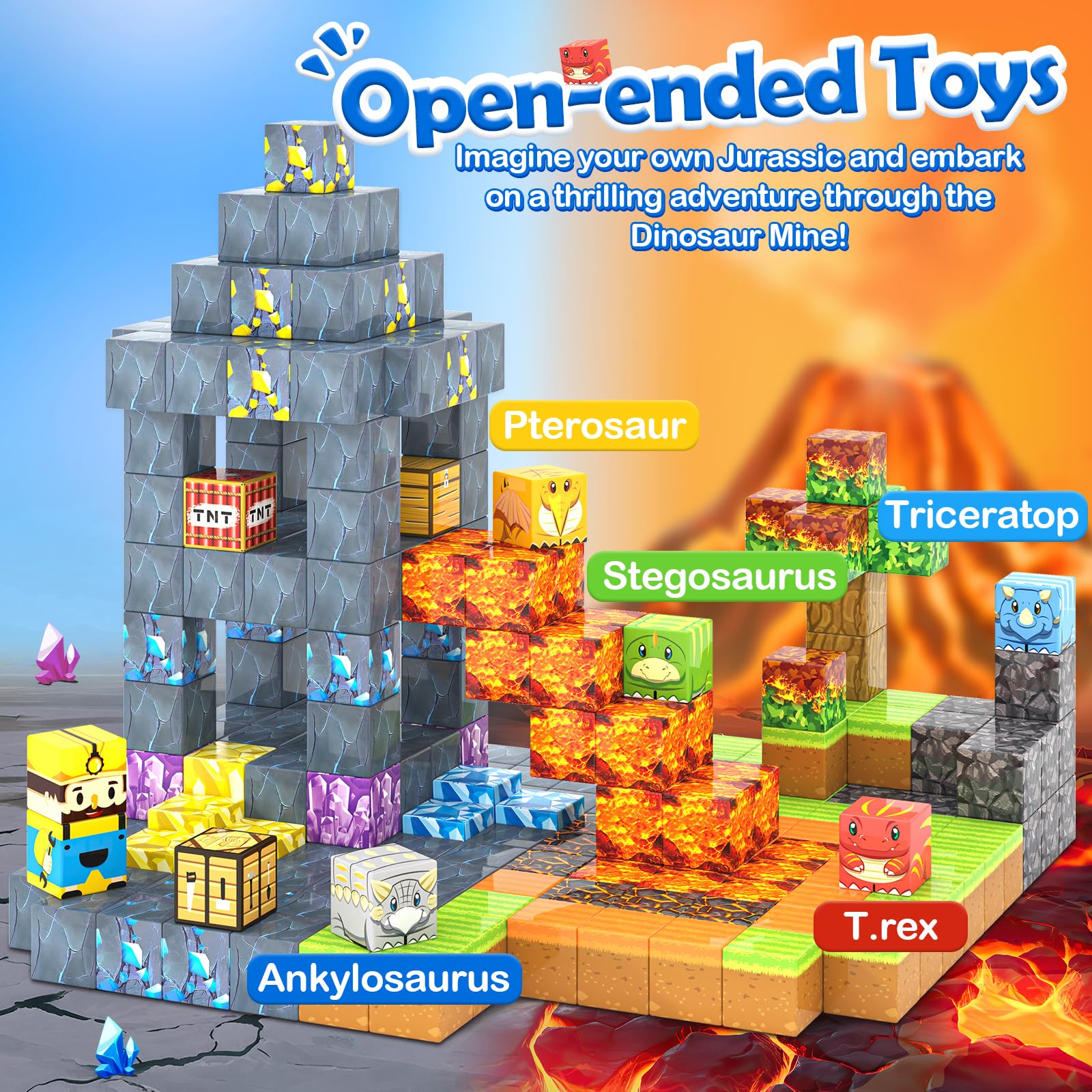 Toylogy 24 patterns building toys for varied mine-world configurations