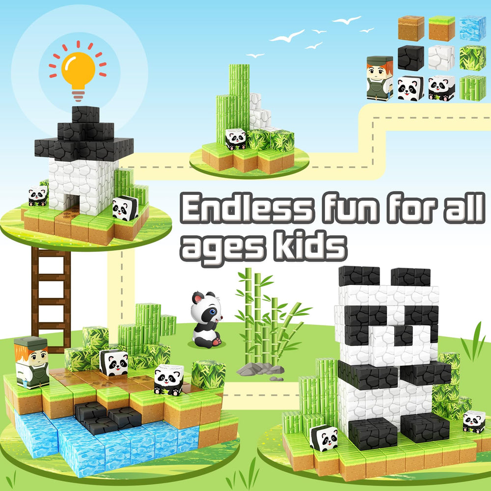 Toylogy Gift Box Panda Edition presents a ready-to-gift panda learning set.