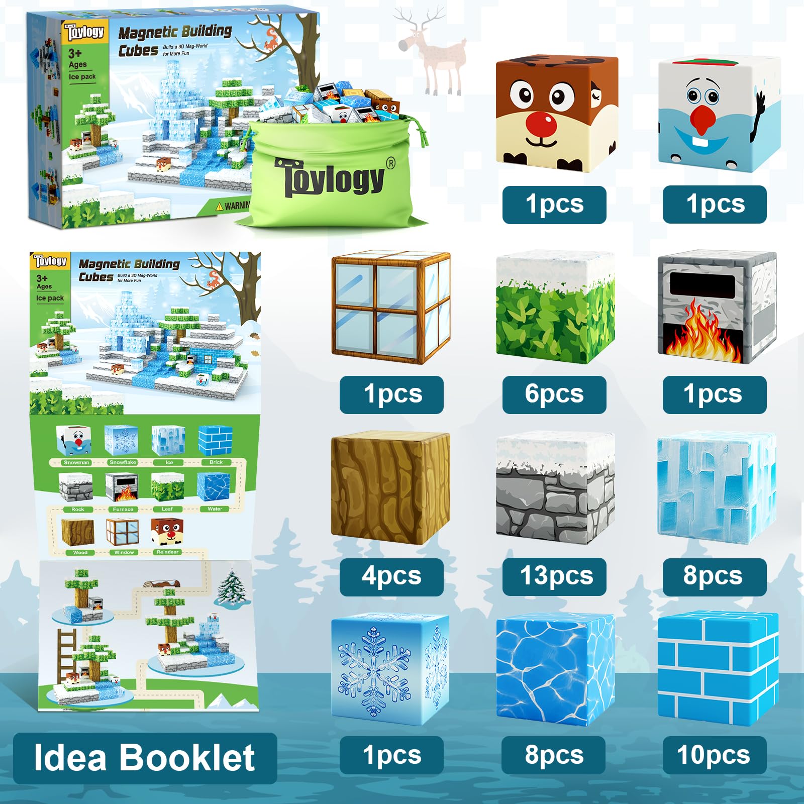 Toylogy magnetic blocks family play ideas for cooperative building sessions