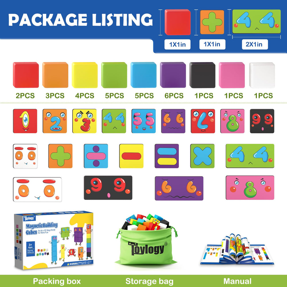 Toylogy magnetic blocks make a gift-ready set for birthdays and holidays.