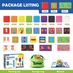 Toylogy magnetic blocks make a gift-ready set for birthdays and holidays.