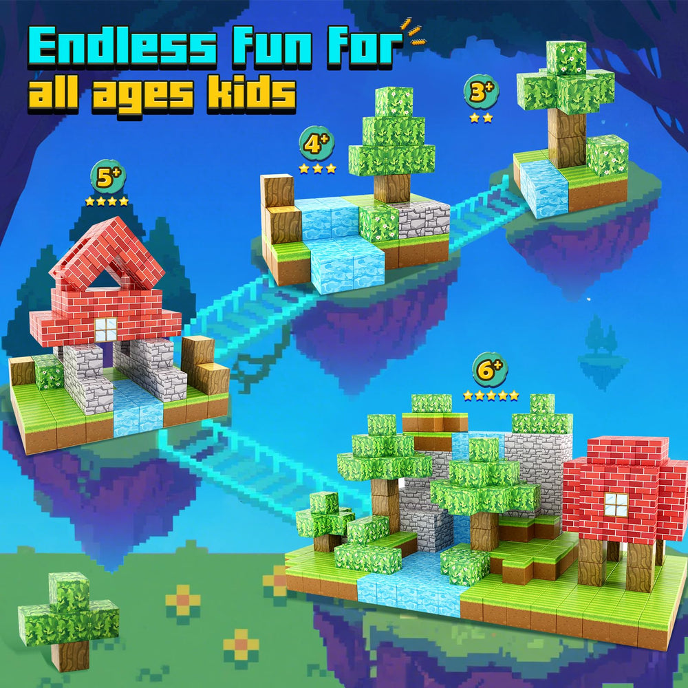 Toylogy blocks invite open-ended play to spark creativity and exploration.