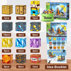 Toylogy open-ended playset invites limitless creativity for children age 3+.