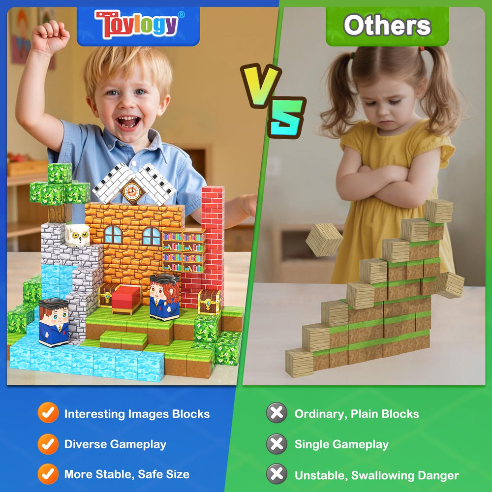 Toylogy Mine MagWorld bookish owl—friendly companion for pretend library quests.