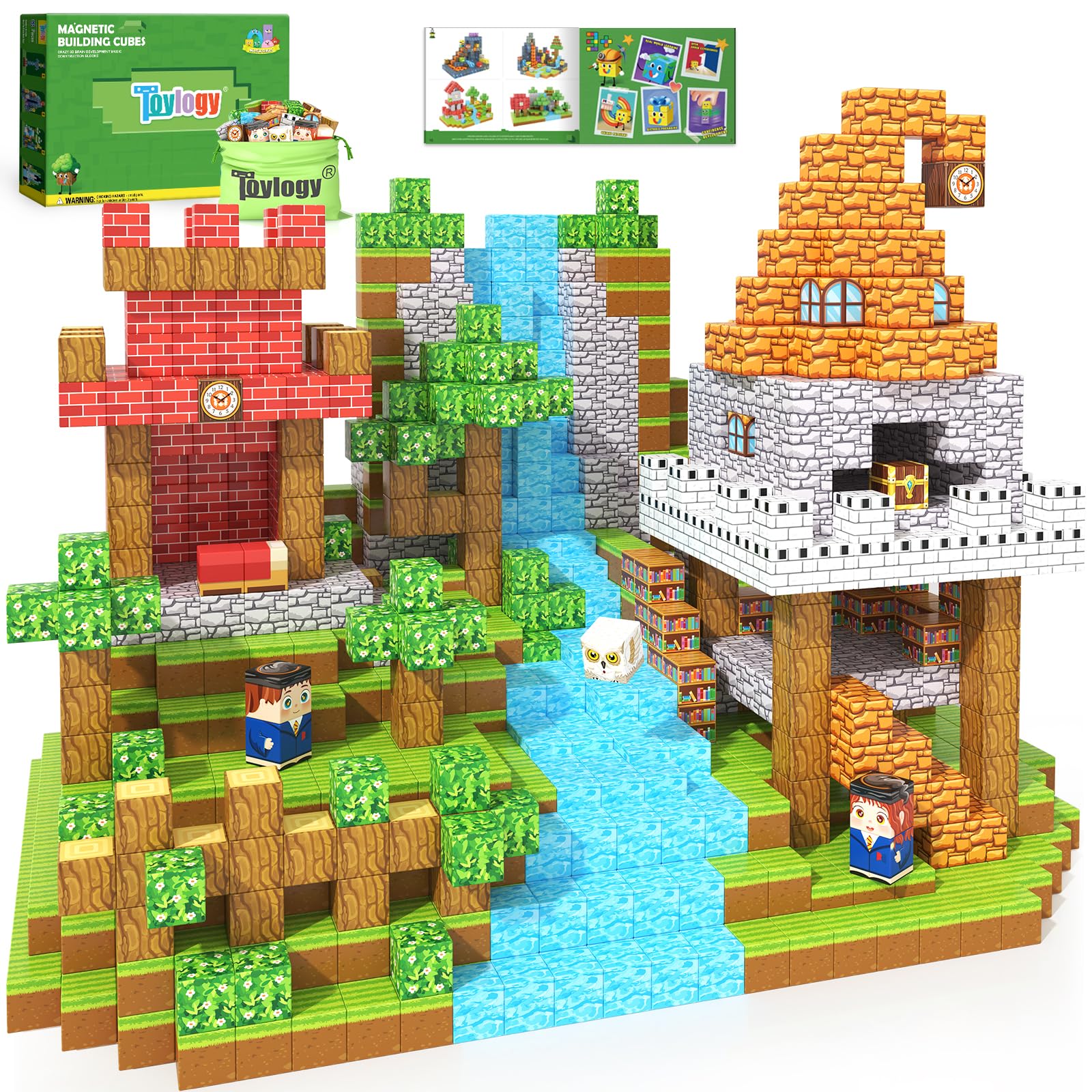 Toylogy Mine MagWorld forest trees—spark imaginative construction with magnetic play.