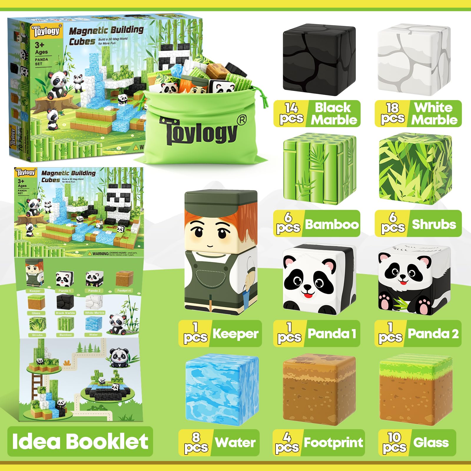 Toylogy Panda Education Toys emphasize Montessori-inspired, hands-on STEM learning.