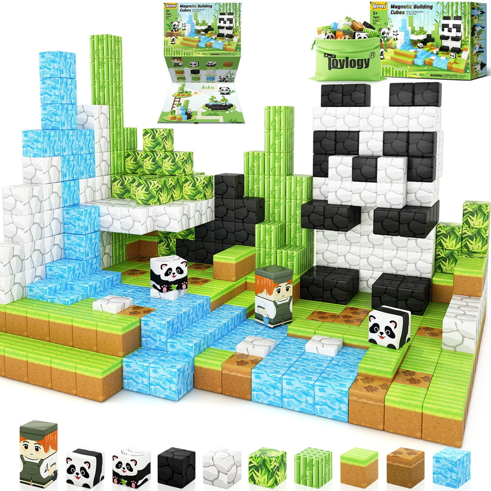 Toylogy Panda World Cubes spark imaginative, tactile play for young builders.