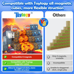 Toylogy STEM sensory Montessori-inspired blocks support problem solving and exploration