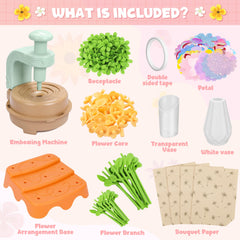 Toyly bouquet wrap paper and base for polished gifts