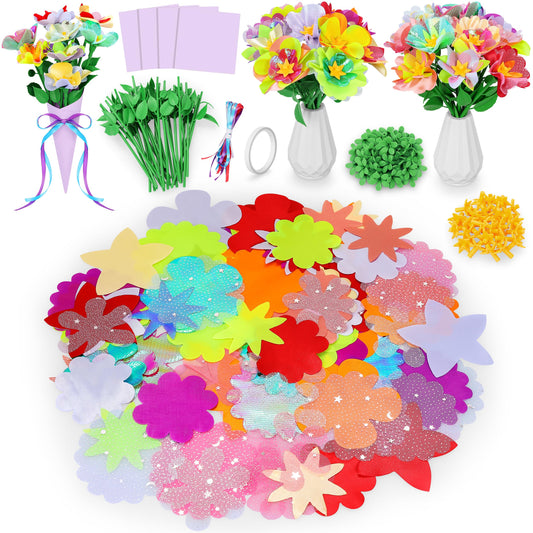 Toyly DIY fabric flower bouquet accessories kit for home decor inspiration.